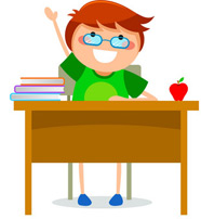 Boy at Desk